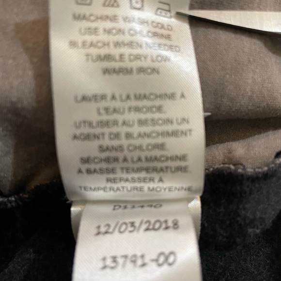 Ecoths men’s long sleeve button up shirt charcoal gray organic cotton size Med - Picture 14 of 16